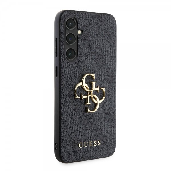 Guess Samsung Galaxy S23 FE Kuoret 4G Metal Logo Harmaa