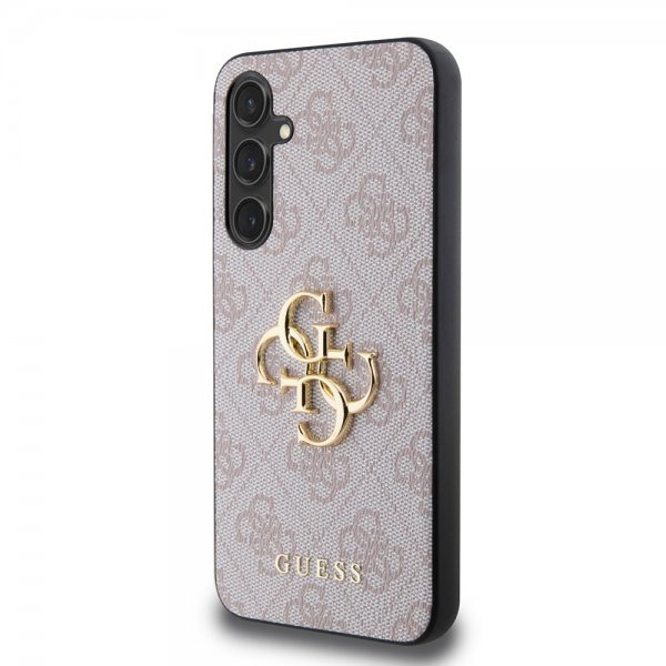 Guess Samsung Galaxy S23 FE Kuoret 4G Metal Logo Pink