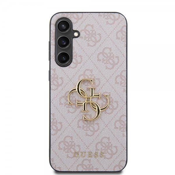 Guess Samsung Galaxy S23 FE Kuoret 4G Metal Logo Pink