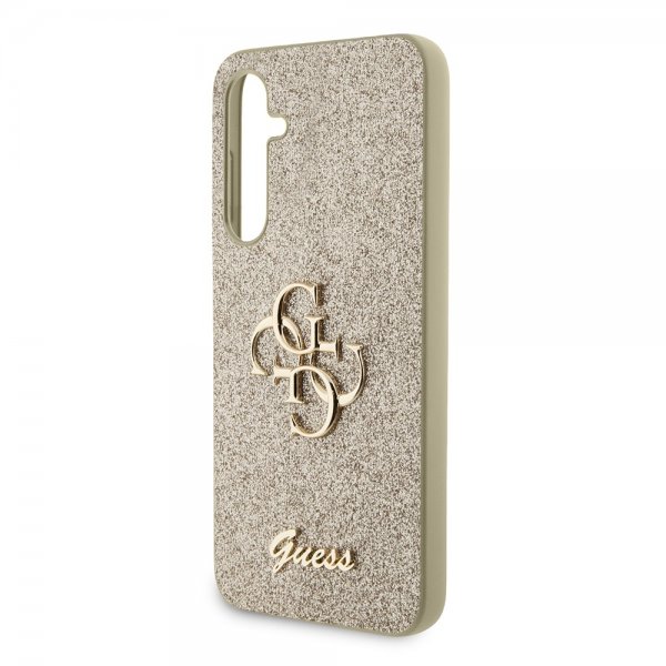 Guess Samsung Galaxy S23 FE Kuoret Fixed Glitter Kulta