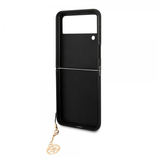 Guess Samsung Galaxy Z Flip 4 Kuori 4G Charms Ruskea