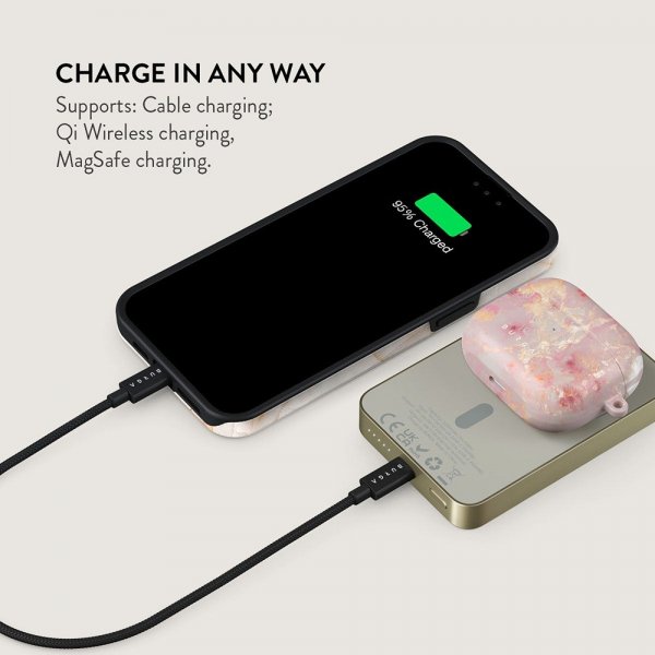 Burga Powerbank MagSafe 5000 mAh Golden Coral kulta