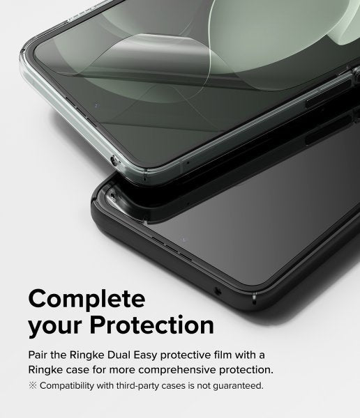 Ringke Samsung Galaxy Z Flip 5 Näytönsuoja Dual Easy Film 2-pakkaus