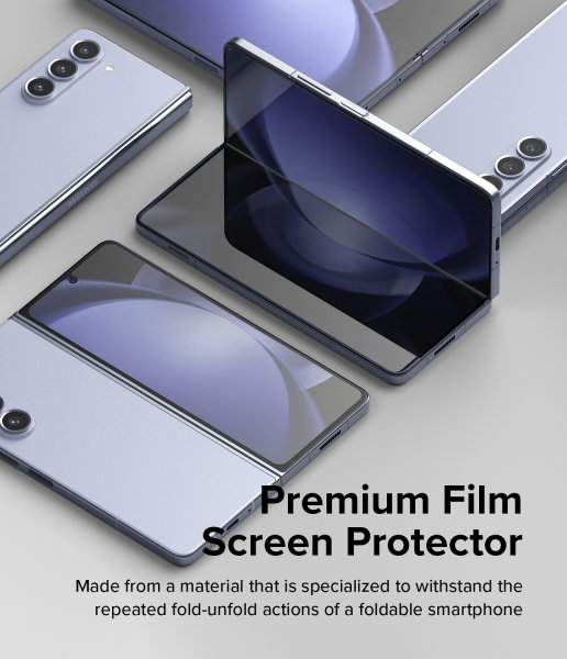 Ringke Samsung Galaxy Z Fold 5 -näytönsuoja Dual Easy Film