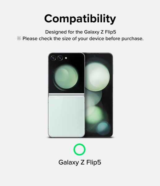 Ringke Samsung Galaxy Z Flip 5 Näytönsuoja Suojalasi 2-pakkaus