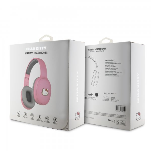 Hello Kitty Langattomat kuulokkeet Bluetooth Bicolor Pinkki