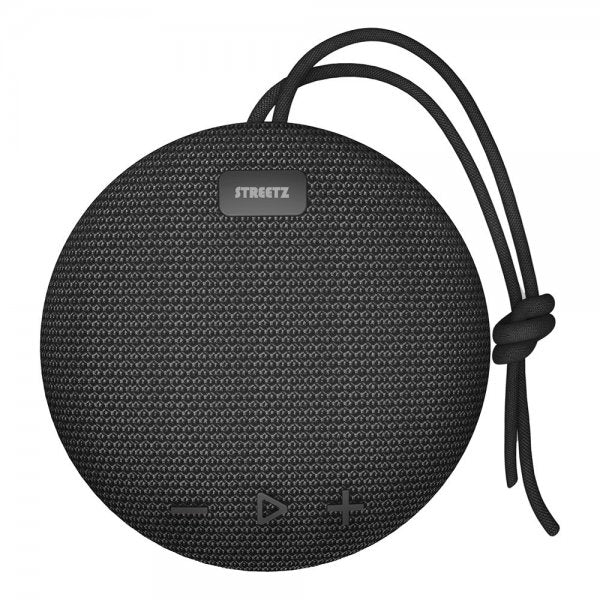 Streetz-kaiutin S200 vedenkestävä Bluetooth-kaiutin, musta