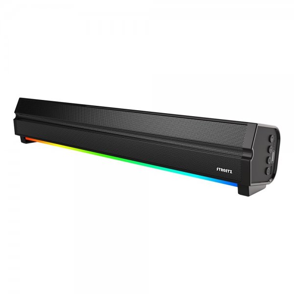 Streetz-kaiutin SB100 Bluetooth-soundbar, musta