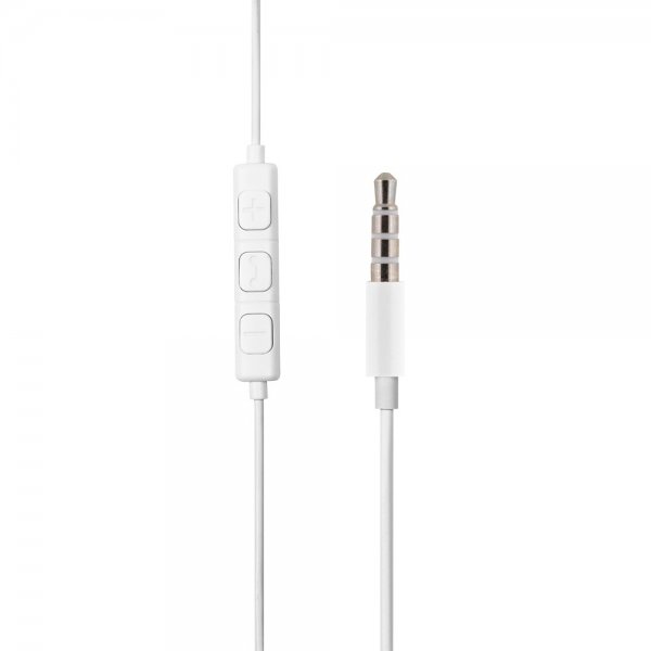Streetz kuulokkeet E100 Semi-In-Ear-nappikuulokkeet 3.5mm valkoinen