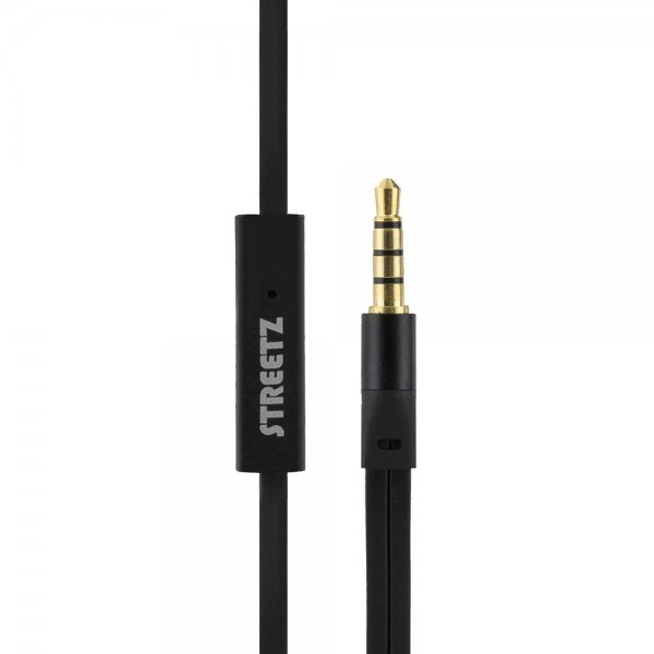 Streetz Kuulokkeet E120 Sport-nappikuulokkeet 3.5mm Musta