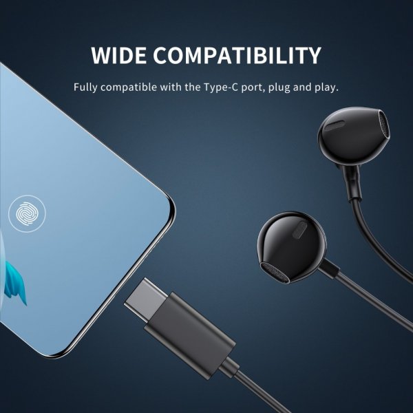 Joyroom Kuulokkeet JR-EC03 USB-C Hopea