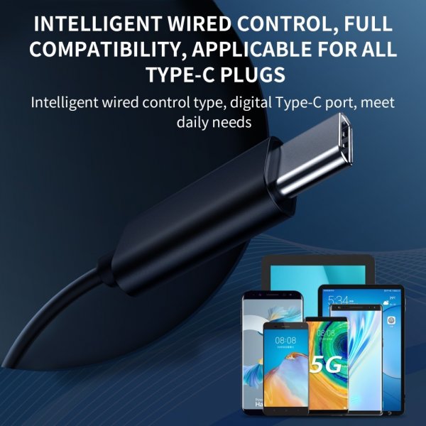Joyroom Kuulokkeet JR-EC04 USB-C Hopea
