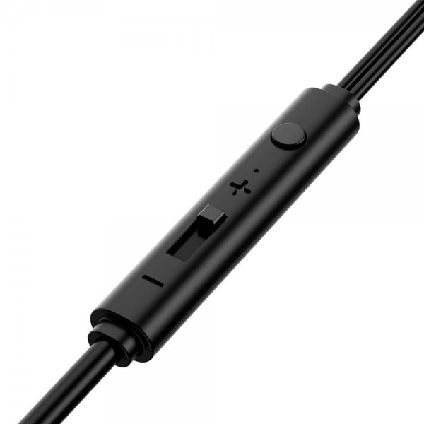 Joyroom Kuulokkeet JR-EW04 Langalliset nappikuulokkeet 3.5mm Musta