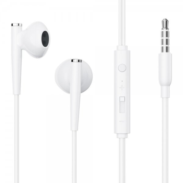 Joyroom Kuulokkeet JR-EW04 Langalliset nappikuulokkeet 3.5mm Valkoinen