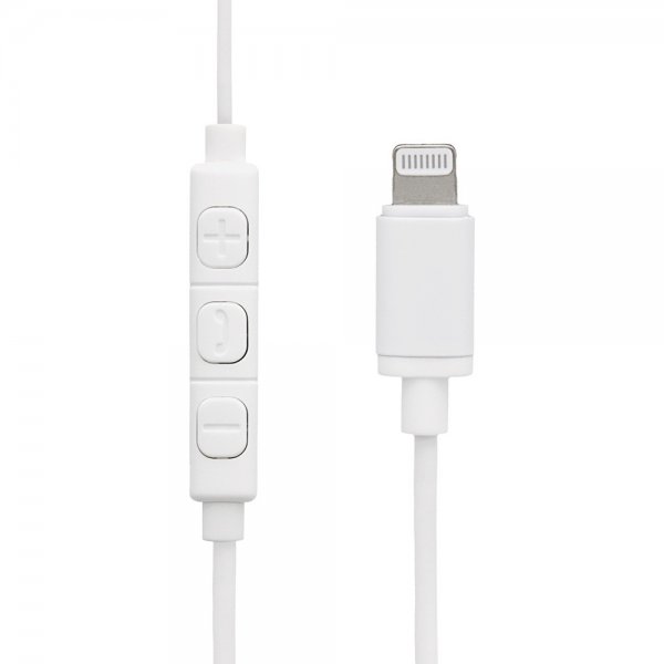 Streetz Kuulokkeet L200 Lightning Nappikuulokkeet Valkoinen