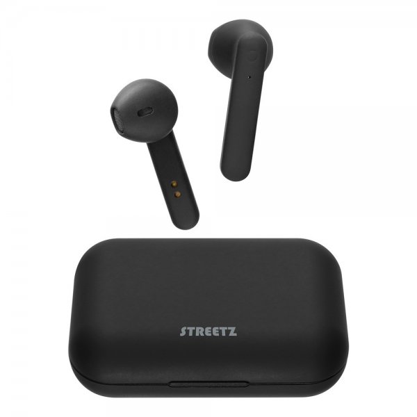 Streetz Kuulokkeet T110 Wireless Earbuds Semi-In-Ear Mattamusta