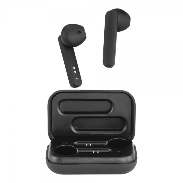 Streetz Kuulokkeet T110 Wireless Earbuds Semi-In-Ear Mattamusta