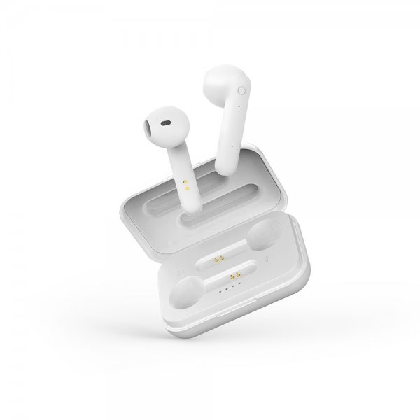 Streetz Kuulokkeet T110 Wireless Earbuds Semi-In-Ear Valkoinen