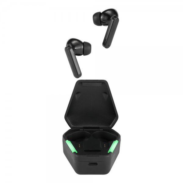 Streetz Kuulokkeet T300 Langattomat Gaming-nappikuulokkeet Musta