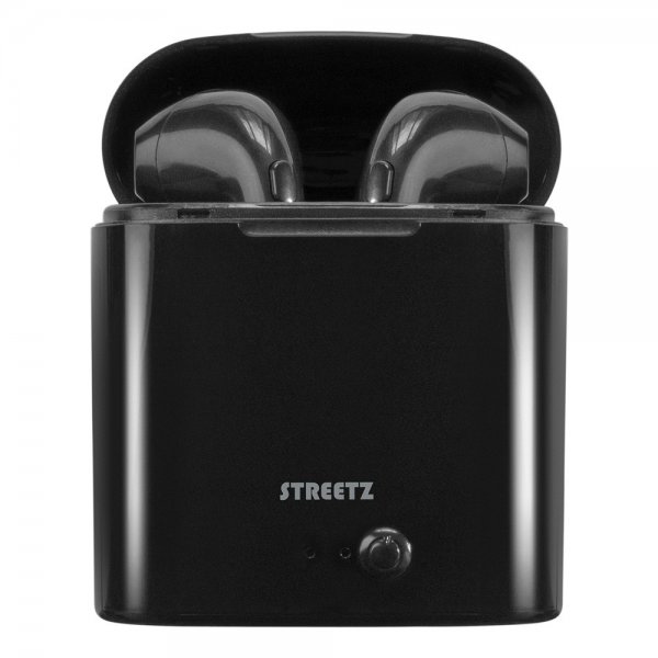 Streetz kuulokkeet T50 True Wireless Earbuds, musta