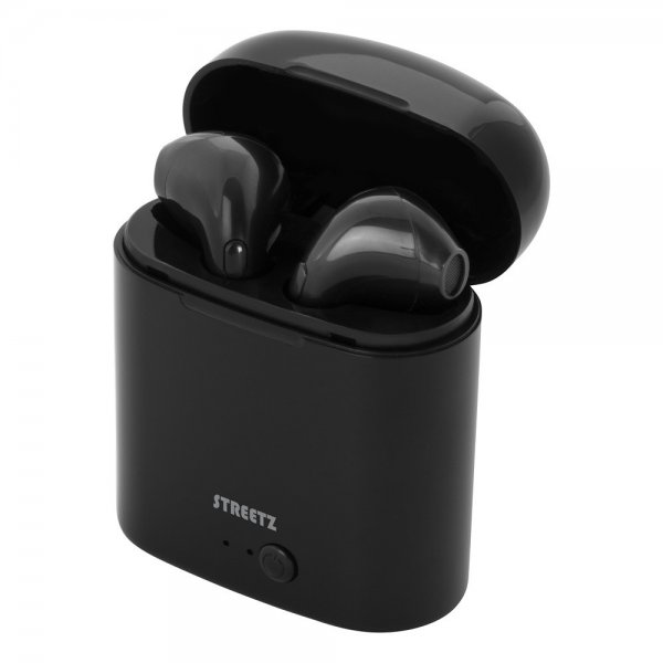 Streetz kuulokkeet T50 True Wireless Earbuds, musta