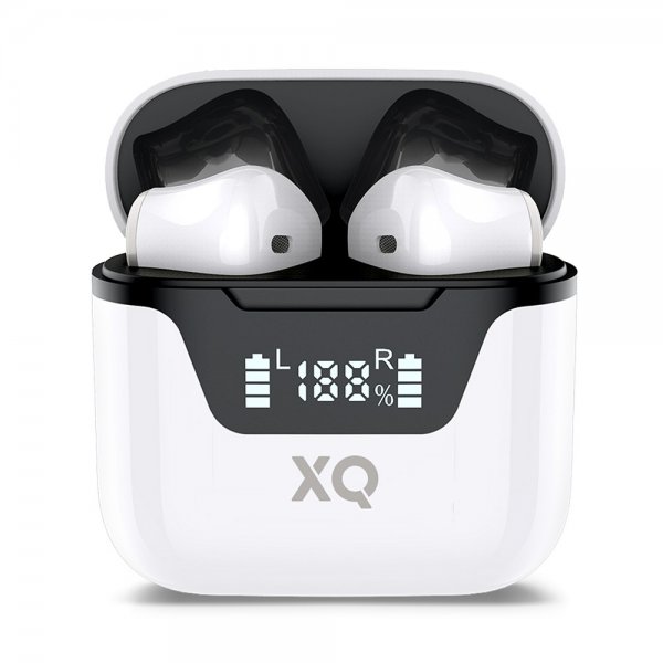 Xqisit Kuulokkeet TW200 True Wireless Earphones, valkoinen