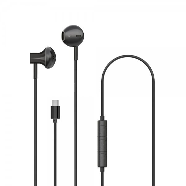 Xqisit USB-C -kuulokkeet, musta