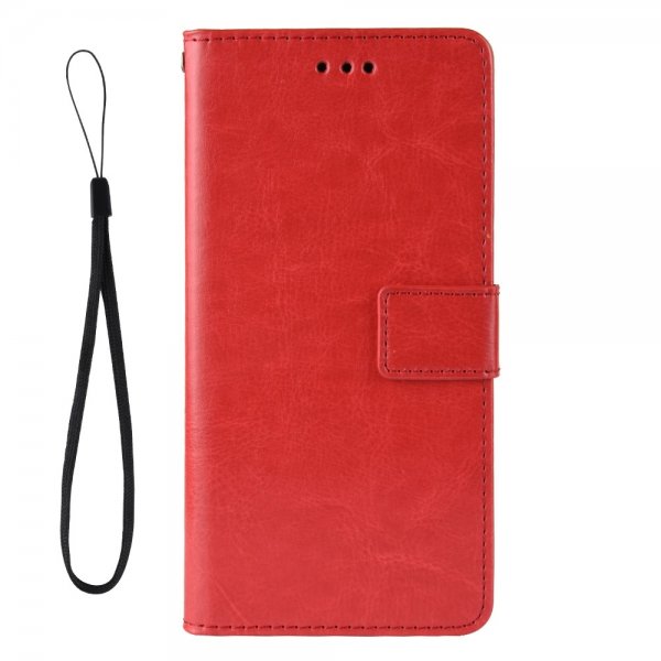 Huawei P Smart 2021 Nahkakuori Punainen