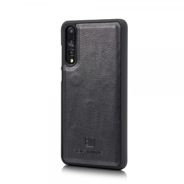 Dg.Ming Huawei P20 Pro Lompakkokotelo Irrotettava Kuori Musta