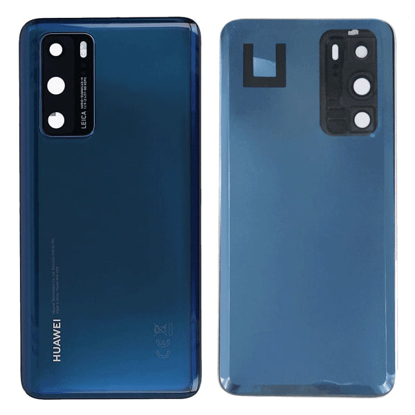 Huawei P40 Takakansi/Akkukansi - Sininen