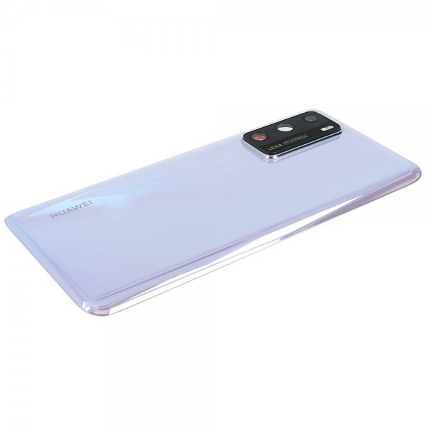 Huawei P40 Takakansi/Akkuluukku - Valkoinen