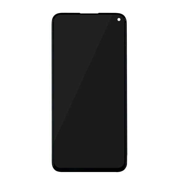 Huawei P40 Lite Näyttö/Display OEM - Musta