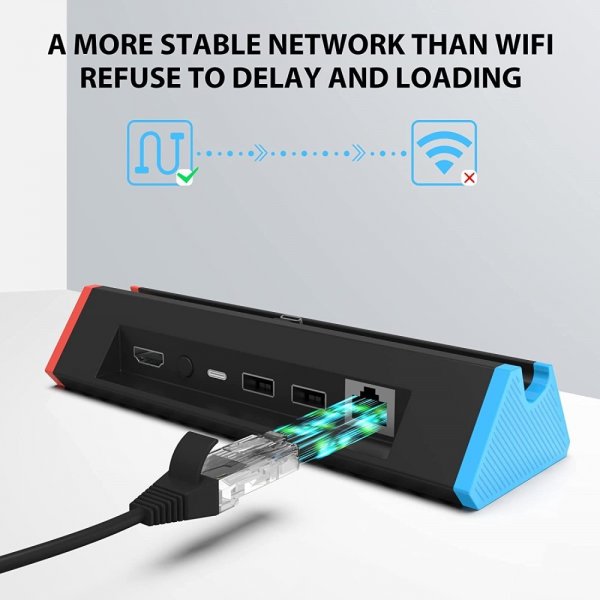 Hubi Nintendo Switchille/Switch OLEDille