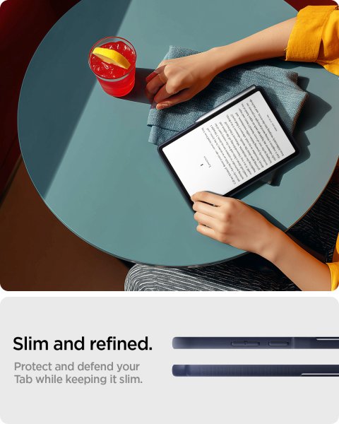 Spigen Samsung Galaxy Tab S11 -kuori Nano Pop Blueberry Navy