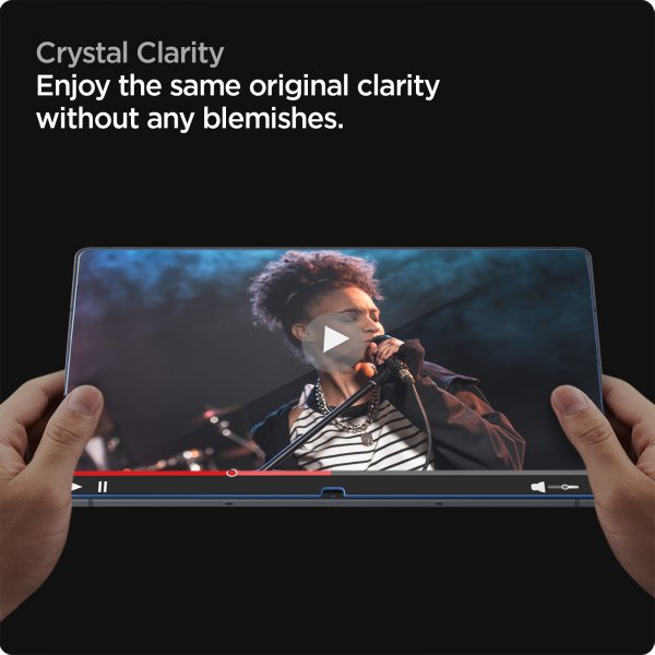 Spigen Samsung Galaxy Tab S8 Ultra näytönsuoja GLAS.tR EZ Fit