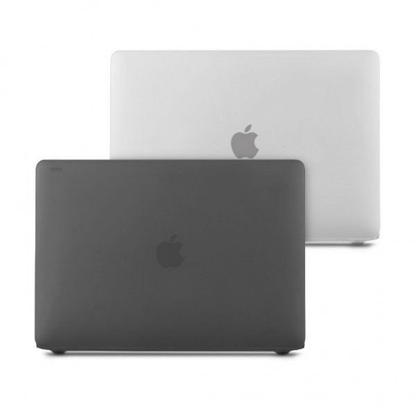 Moshi iGlaze MacBook Air 13 (M1 A2337. A1932. A2179) Suojakuori Kirkas Musta