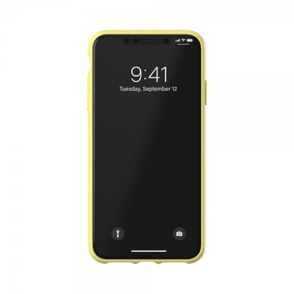 Adidas iPhone Xs Max kuori OR Moulded Case Bodega FW19 Shock Yellow