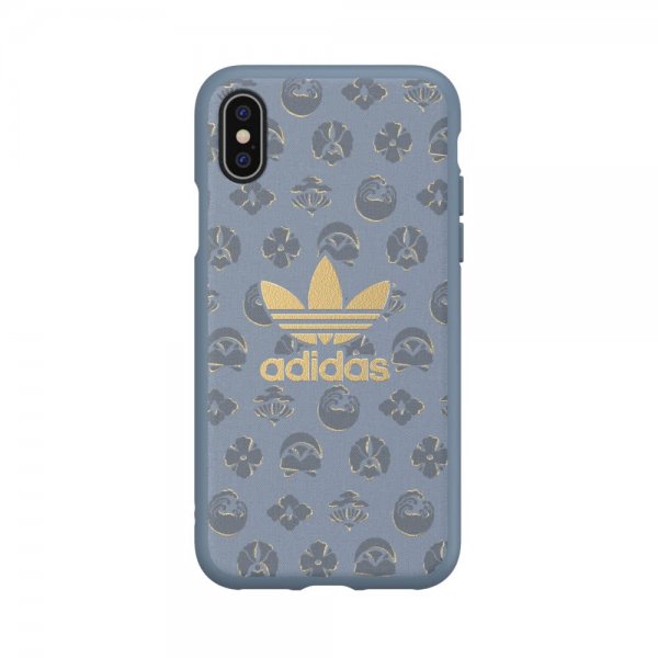 Adidas iPhone X/Xs -kuori OR Moulded Case Shibori FW19 Tech Ink
