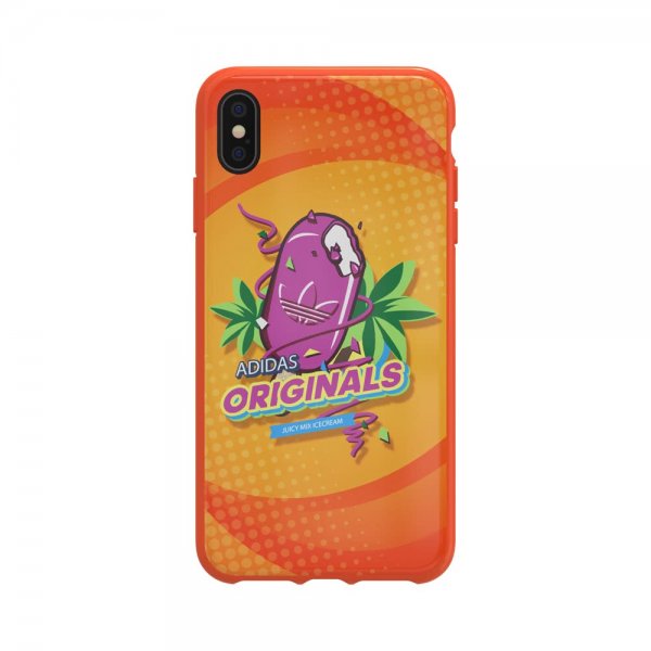 Adidas iPhone Xs Max Kuori OR Moulded Case Bodega FW19 Active Orange