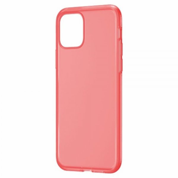 Baseus iPhone 11 Pro -kuoret, Jelly Liquid Silica Gel, punainen