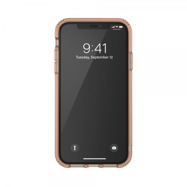 Adidas iPhone 11 -suojakuori TAI läpinäkyvä suojakuori FW19 Rose Gold