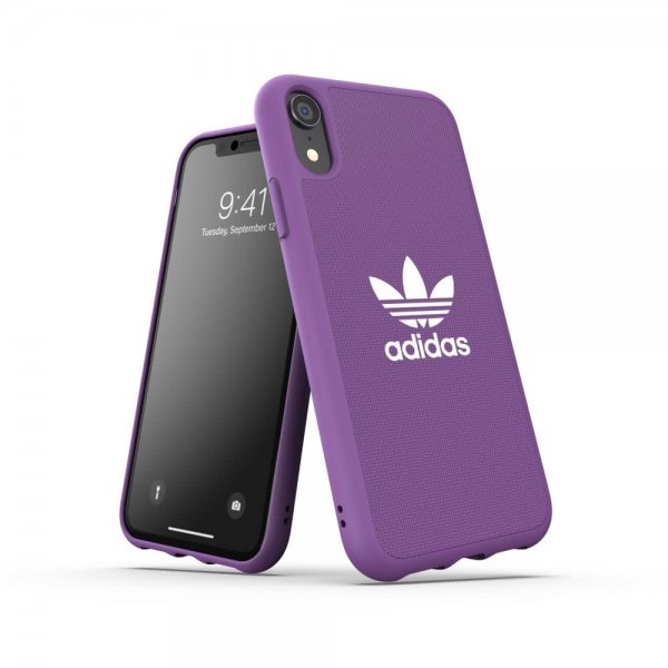 Adidas iPhone Xr Kuoret OR Trefoil Snap Case Canvas SS19 Active Purple