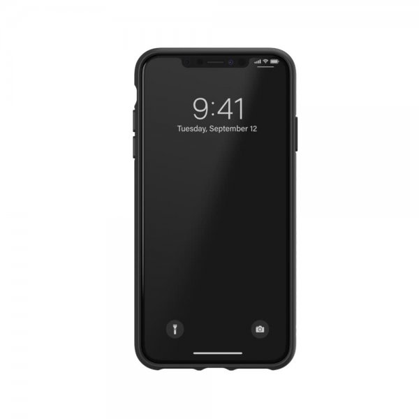 Adidas iPhone Xs Max Kuori OR Moulded Case PU SS19 Musta