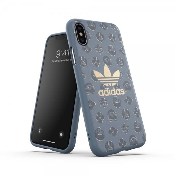 Adidas iPhone X/Xs -kuori OR Moulded Case Shibori FW19 Tech Ink
