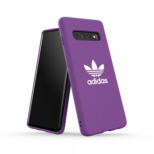 Adidas Samsung Galaxy S10 -suojakuori OR Trefoil Snap Case SS19 violetti