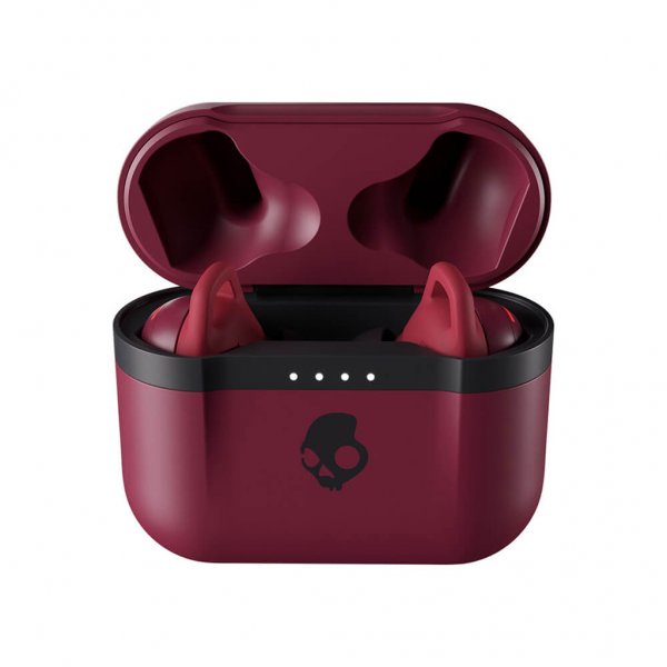 Skullcandy Indy Evo -kuulokkeet, nappikuulokkeet, täysin langattomat, punainen