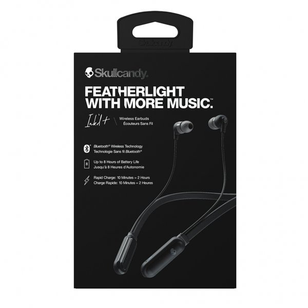 Skullcandy INKD+ Langattomat In-Ear Kuulokkeet, musta