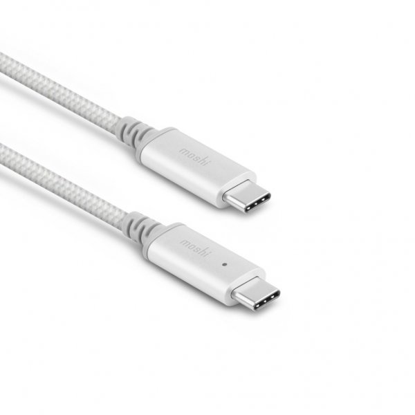 Moshi Integra USB-C–USB-C 2 m hopea