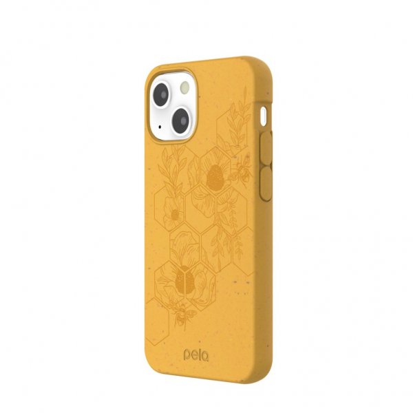 Pela iPhone 13 Mini -kuori Classic Honey Hive Edition