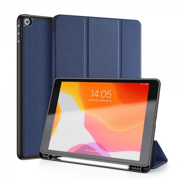 Dux Ducis iPad 10.2 Kotelo Domo Series Tummansininen